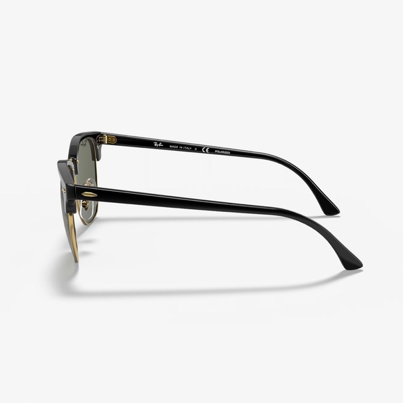 Ray-Ban Clubmaster Black and Gold Sunglasses